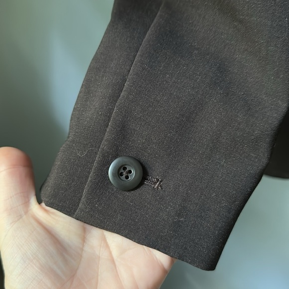 J Jill NWT walnut Heather Blazer Classic Suit Jacket womens‎ size 2 - Picture 8 of 14